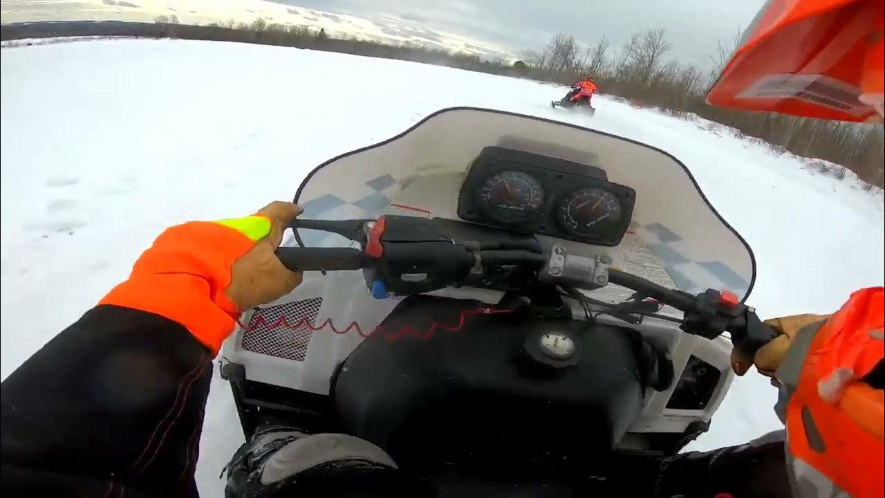 Vintage Polaris XC600 VS. XCR 800 & 2022 600cc Race sleds. Savage Track ...