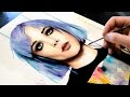 Alice Glass【WATERCOLOR PORTRAIT】