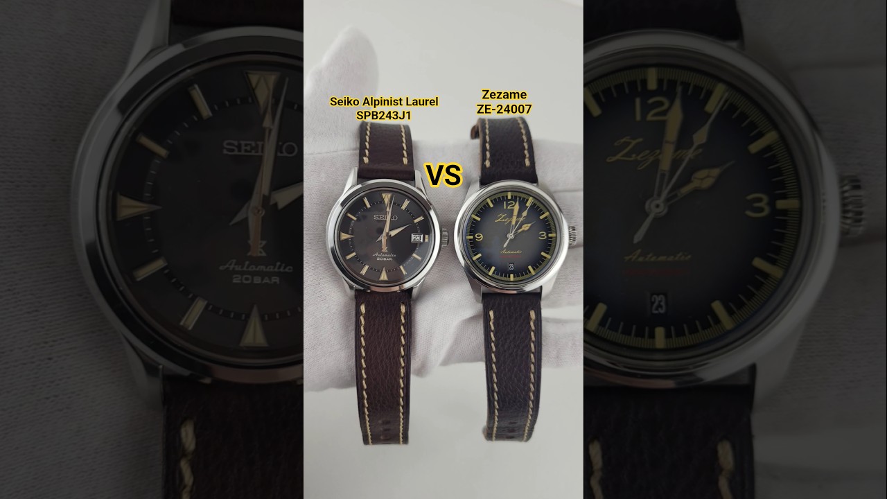SEIKO Alpinist Laurel vs ZEZAME "eyes of the dragon" ¿Mejor compra? 