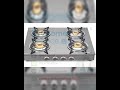 Sujata Standard Gas Stove | 9 Years Warranty | 4 Burner Gas Stove Glass Top, 4 Burner Stove, ISI ...