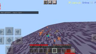 Flying with out hacks in *Zerix* mcpe  server