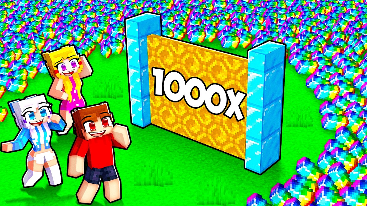 I Built an OP Multiplicator in Minecraft...