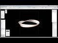 VECTORWORKS NURBS BAND WITH 360 DEGREE TWIST