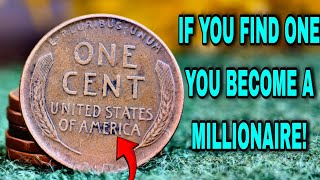 Do You Have These Rare Lincoln Wheat Pennies? Bad Condition penny Coins Worth Thousands!