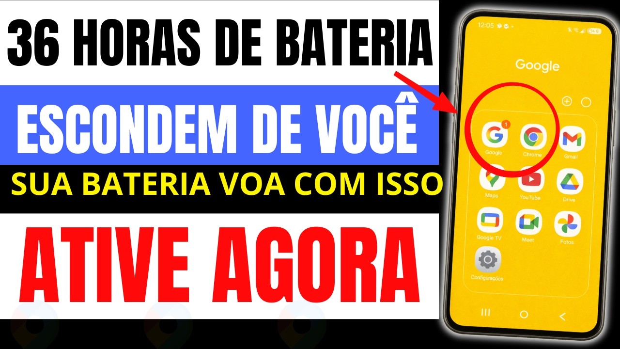 Pouca gente desliga esse parasita no Android e paga com a bateria descarregando rápido desative o...