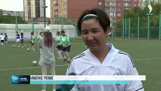 Kazakistanda Ilk Kez Anneler Futbol Takımı Kuruldu
