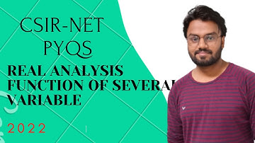 CSIR-NET PYQS || Function of several variable || Differentiability