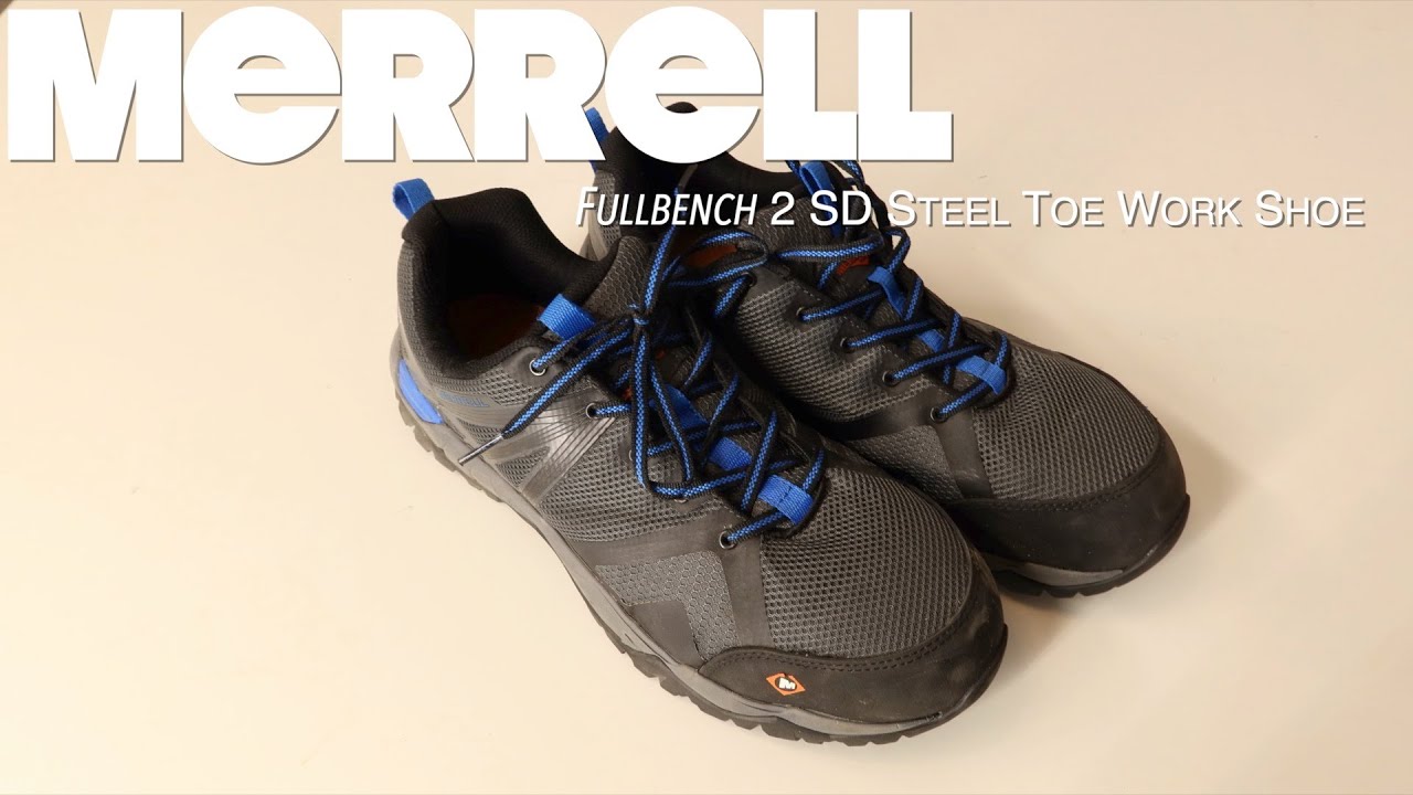 Merrell Men's J15821 Fullbench II SD Steel Toe Safety Work Shoes Size 13 for sale online 