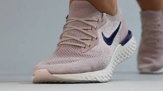 nike epic react taupe