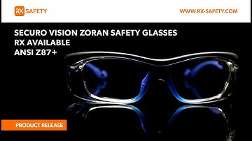 Safety Glasses Securo Vision Zoran | ANSI Z87 | RX Safety