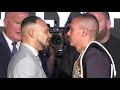 Tim Tszyu ANGRY face off with Keith Thurman at kick off press conference!