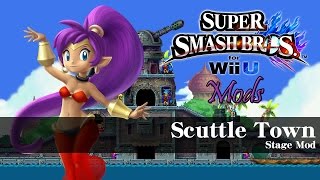Smash Wii U - Scuttle Town [Stage Mod]
