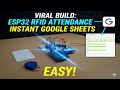 How to Build an ESP32 RFID Attendance System | Google Sheets Logger Tutorial (MFRC522 + OLED)