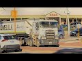 Kenworth Flat Nose Cab Road Train #truck #truckspotting #trucks #truckspotter #kenworth #trucker #gt