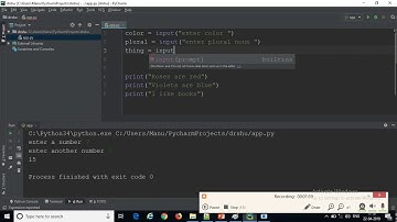 #9 Mad Libs Game In Python