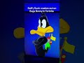 Daffy Duck crashes out on Bugs Bunny in Fortnite #fortnite #looneytunes