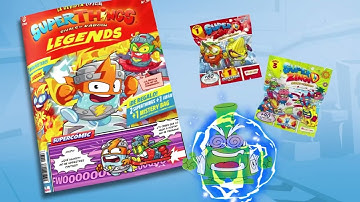 SuperThings Legends Revista number 39.