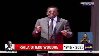 Gavana Orengo: Sirkand Moi ne otamore miyo Jaramogi Oginga Odinga 'state funeral'