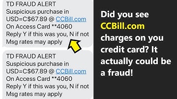 Do you see CCBILL.COM charges on your credit card? Find out what this transaction could mean!