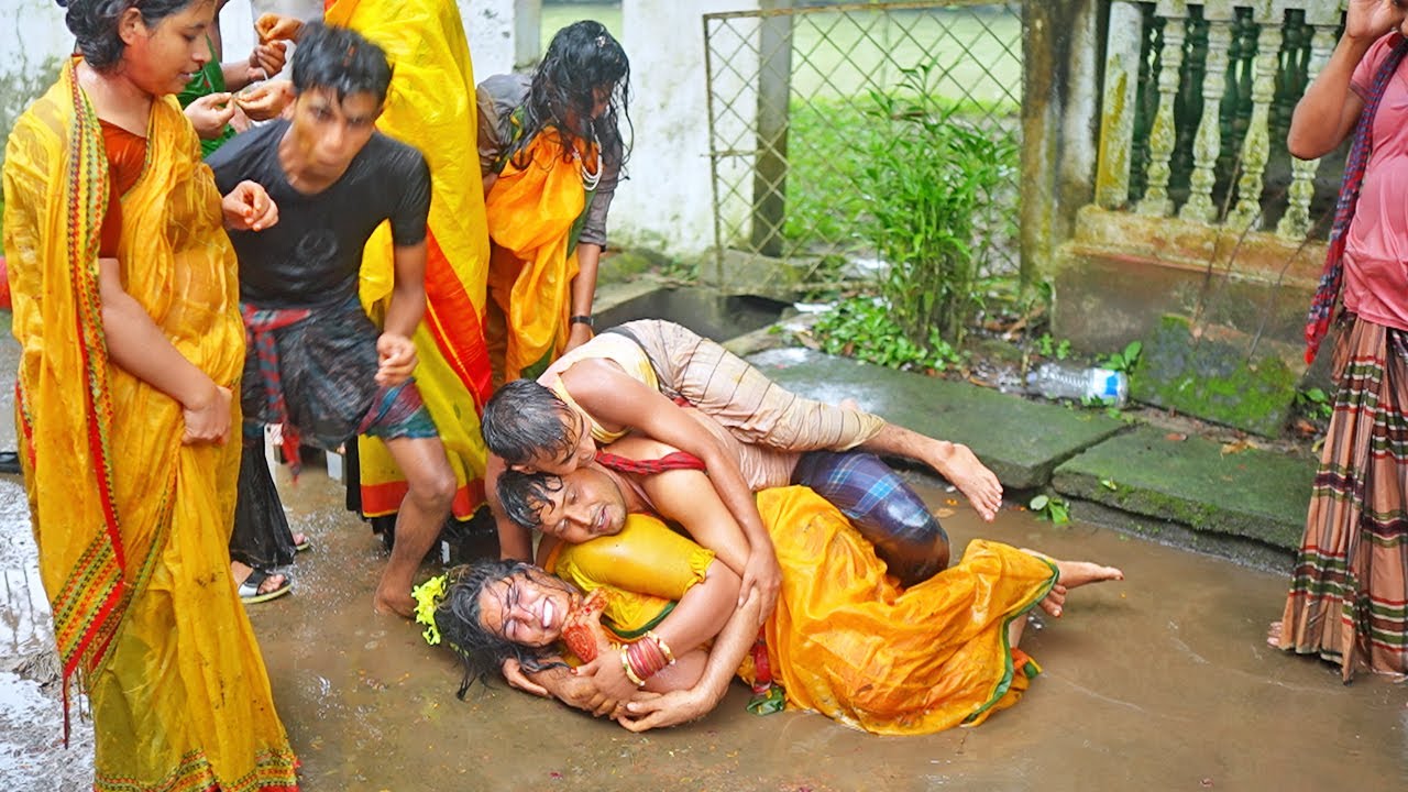 Песня для девичника!! Песня из Рангпур-Бхавайи II Песня для свадебного дома II Видео деревенской ...