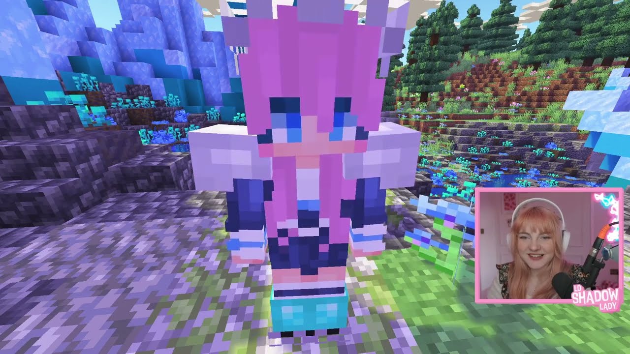 Minecraft Misadventures - Building More Crystals (LDShadowLady Twitch Stream)