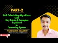 Disk Scheduling Algorithms in Operating System | Key Points &amp; Examples Explained | CS405 | B.Tech.