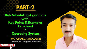 Disk Scheduling Algorithms in Operating System | Key Points & Examples Explained | CS405 | B.Tech.