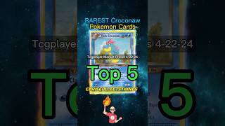 Top 5 RAREST Croconaw Pokémon Cards 💦 🐊 #top5 #pokemontcg #croconaw Top 5 RAREST Croconaw Pokémon Cards 💦 🐊 #top5 #pokemontcg #croconaw