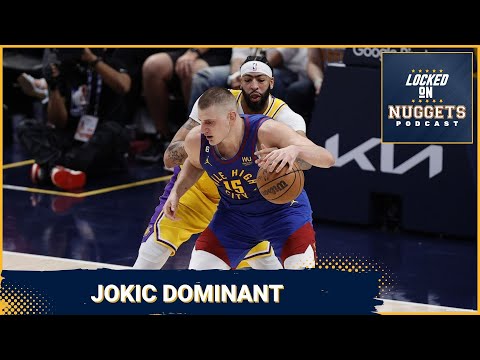 The Denver Nuggets take game one behind all-time Nikola Jokic performance