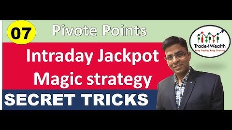 FIBONACCI PIVOT POINT  INTRADAY TRADING STRATEGY - 100%  JACKPOT STRATEGY - TRADE4WEALTH