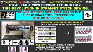 23_ZARIF 2023_Revolution in sewing_Sewing car covers  with a foot-roller_Threads #210-150