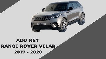Add key Range Rover Velar 2020 (Locked RFA) - LOCK50 tool