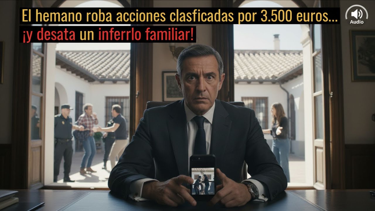 EL HERMANO VENDE ACCIONES RESTRINGIDAS POR CALDERILLA... ¡Y DESATA UN VENDAVAL DE TRAICIÓN QUE....
