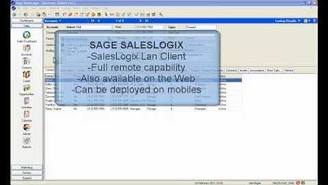 SalesLogix LAN - An Overview