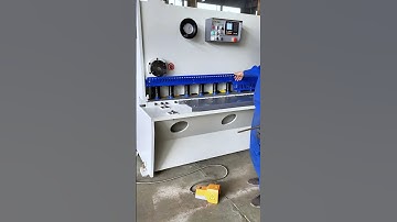 HUNSONE Guillotine Shearing Machine QC11K #Shorts