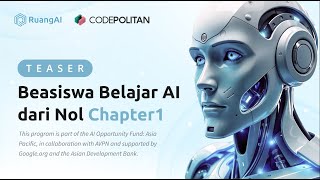 AI Learning from Zero Scholarship Chapter 1 is Now Open, Register Now!