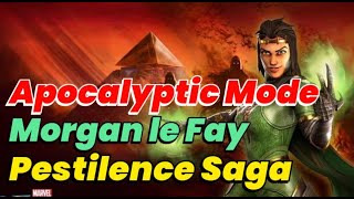 Pestilence Saga: Apocalyptic Difficulty! Morgan ALT SKIN UNLOCK! Full Gameplay | MARVEL Strike Force