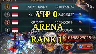 GETTING RANK 1 ARENA | VIP 0 | Monster pit | Br boost | Legacy of discord