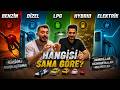EN AVANTAJLISI HANGİSİ ? LPG - ELEKTRİK - BENZİN - DİZEL - HYBRİD | KAPSAMLI KARŞILAŞTIRMA