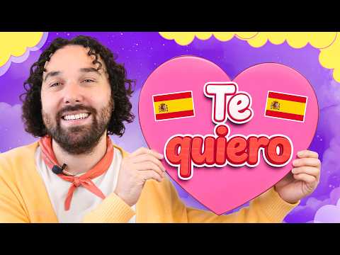How to Say "I Love You" in Spanish | Learn Spanish for Kids with Teacher Peter