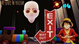 The Exit || Finnally Escape from Baby || The Baby In Yellow [PART-4]