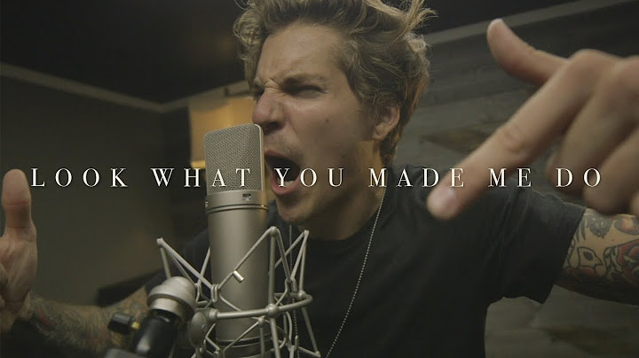 Look What You Made Me Do Cover version - Cover performance video thumbnail