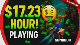 EARN $17,23  PER HOUR PLAYING THE SANDBOX! 🤑 The Sandbox Guide   Alpha Pass!