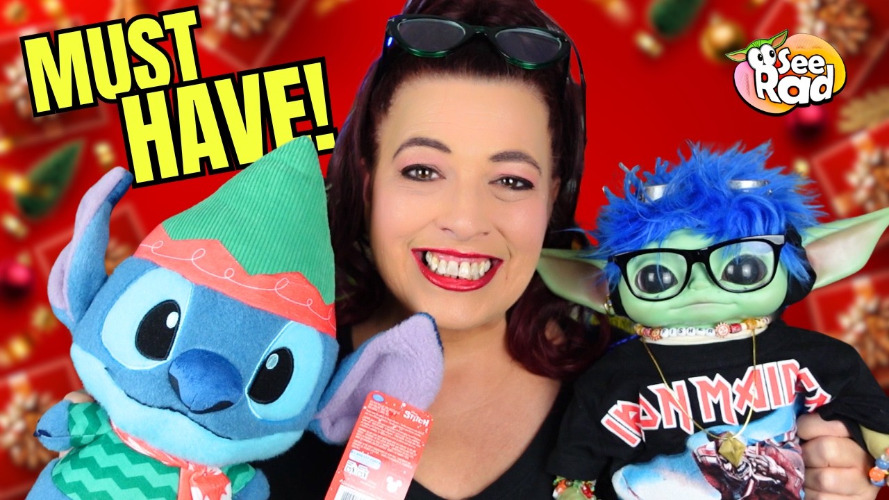 スティッチ 門松 The Cutest Christmas Stitch Ever? | Just Play Holiday Gnome Plush