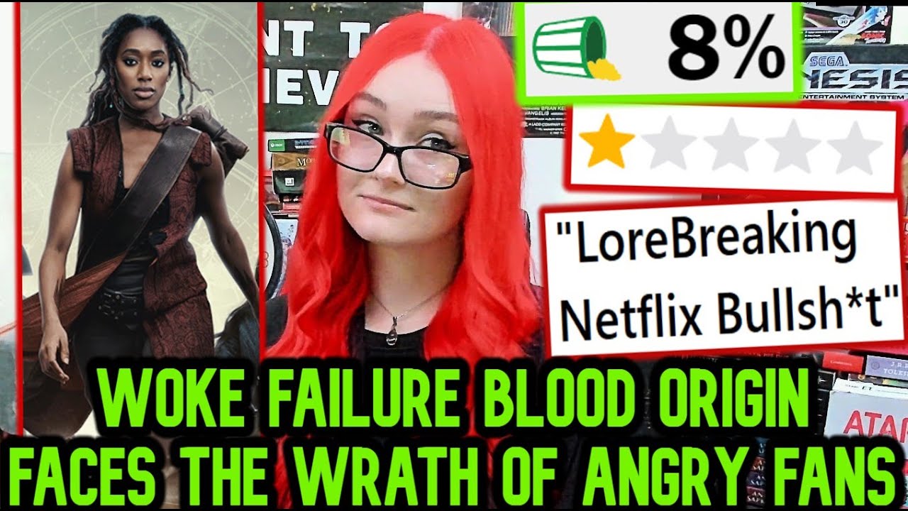 Woke Witcher Blood Origin DROPS To 8% Audience Score | Worst Disaster Of The YEAR For Netflix