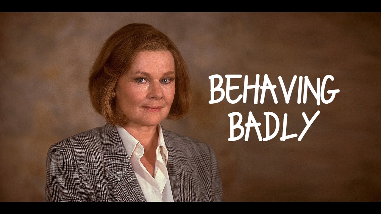 Behaving Badly - episode 1 - starring Judi Dench and Ronald Pickup (1989)