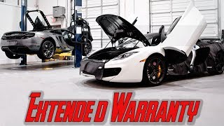 Mclarens come with a 3 year factory warranty and the option to extend
by up 12 years through their extended program. however, ex...
