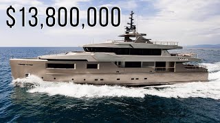 ADMIRAL 40M 131' Luxury Liveaboard Charter Superyacht "GIRAUD" Tour & SPECS