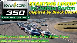 2026 Iowa Corn 350 Starting Lineup Rebirth Cup Series