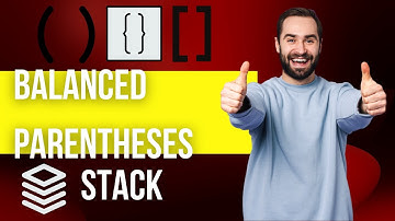 Check for balanced parentheses using stack || Dynamic Programming || Stack || DSA || JAVA